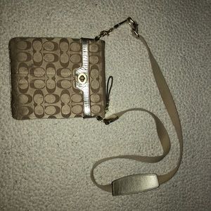 Slightly worn coach cross body